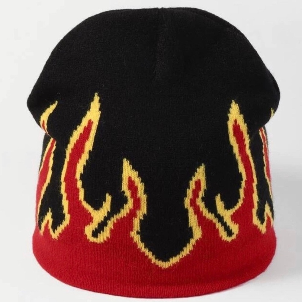 vintage flame  beanie